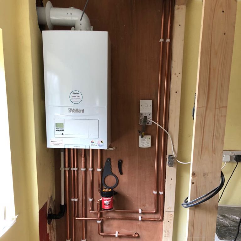 kitchen boiler installed by our gas engineer in Solihull
